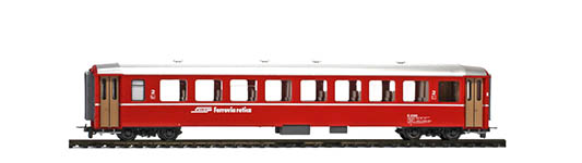 074-3250123 - H0m - Einheitswagen I B 2366 rot, RhB, Ep. V
